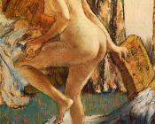After the Bath II - Edgar Degas